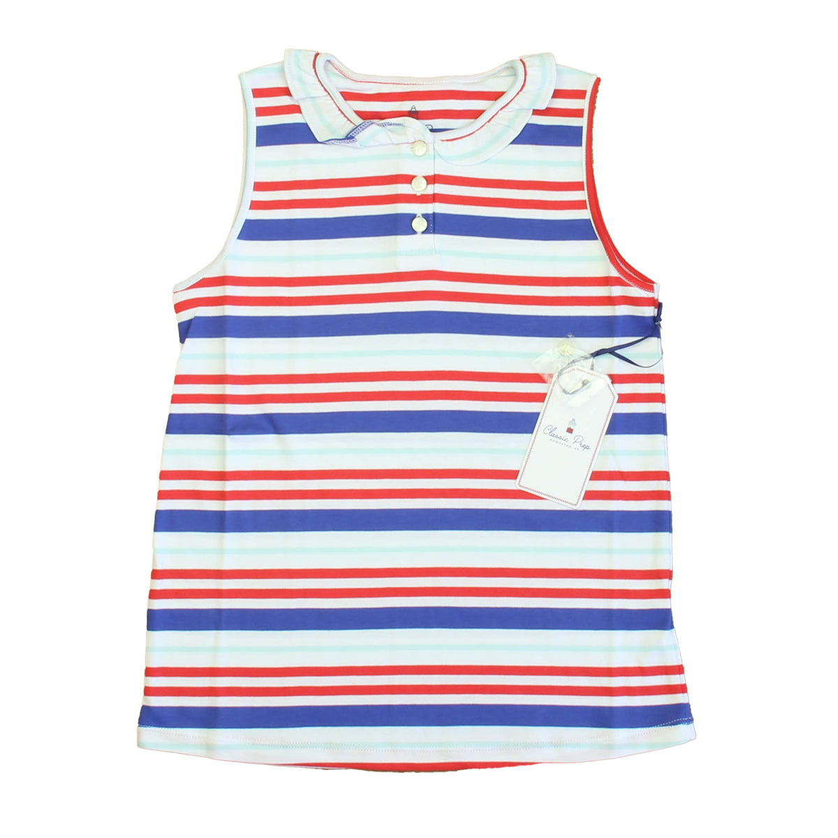 New with Tags: Bittersweet Multistripe Top size: 6-14 Years -- FINAL SALE