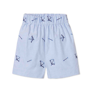 More Image, Classic and Preppy Dylan Short, Bow & Arrow Embroidery-Bottoms-Bow and Arrow Embroidery-18-24M-CPC - Classic Prep Childrenswear