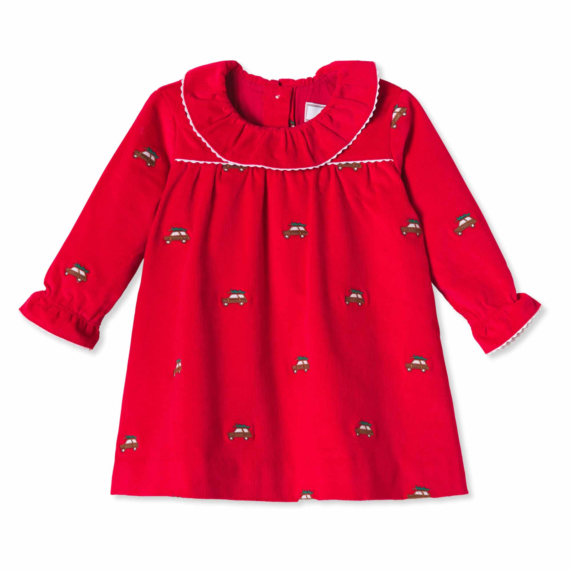 Crimson with Woody Embroidered / 6-9M