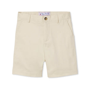 More Image, Classic and Preppy Hudson Short Twill, Beached Sand-Bottoms-Beached Sand-5Y-CPC - Classic Prep Childrenswear
