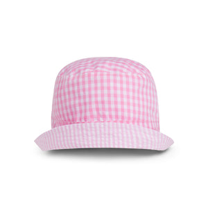 More Image, Blake Baby Reversible Bucket Hat, Lilly's Pink Seersucker