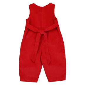 More Image, New with Tags: Crimson Red Romper -- FINAL SALE