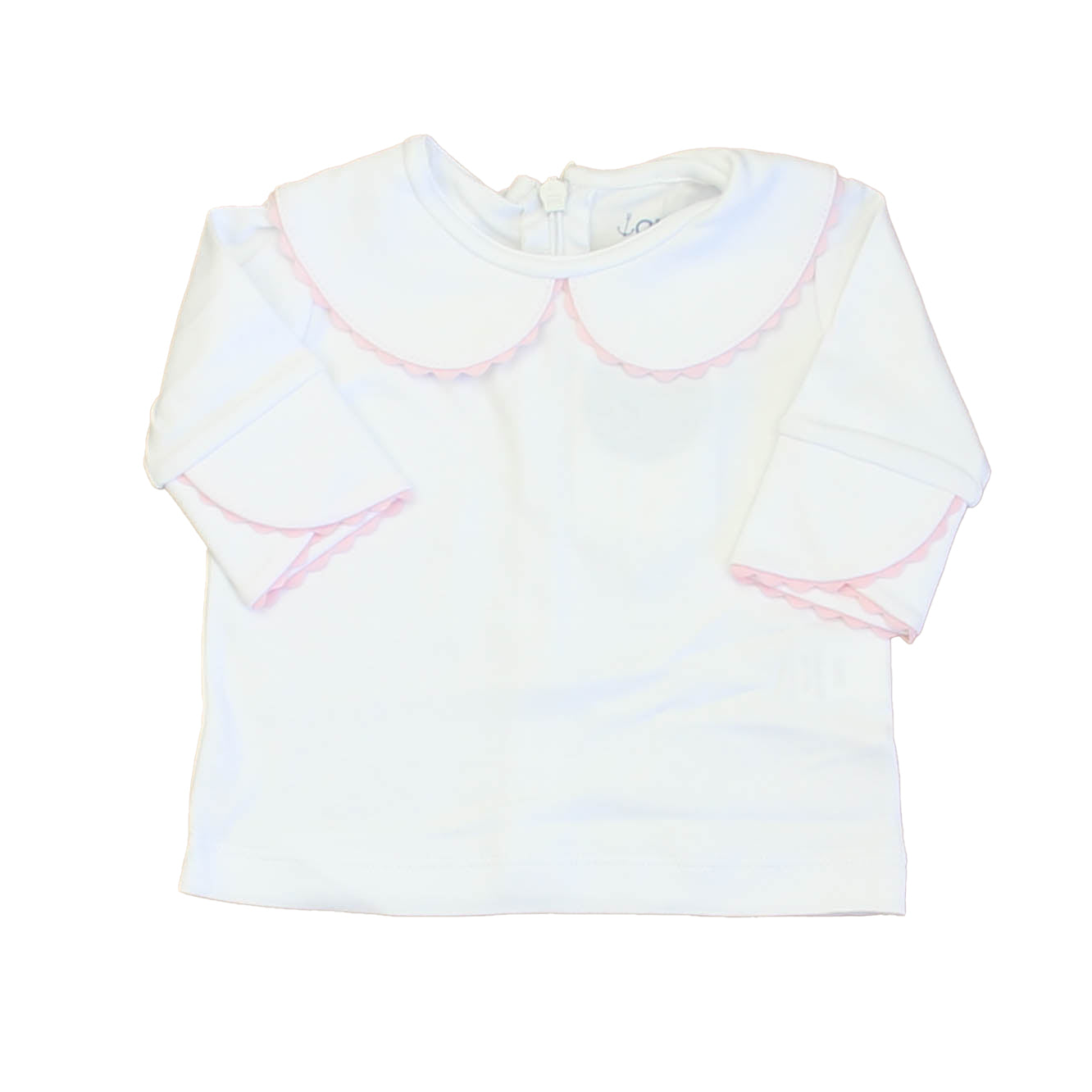 Bright White with Lillys Pink / 12-18 months