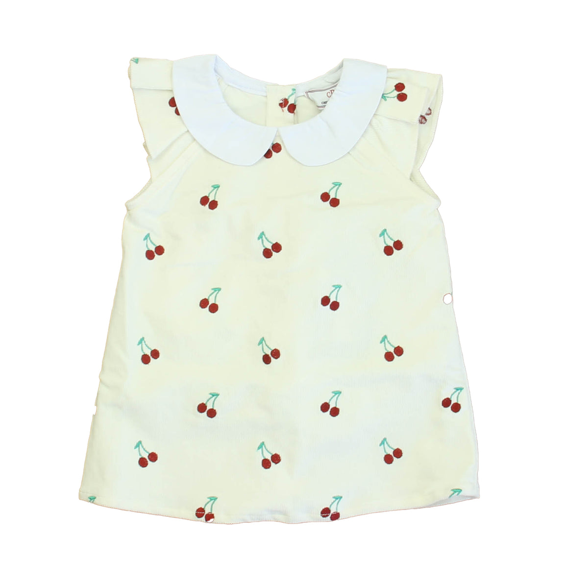 New with Tags: Cannoli Cream with Cherries Dress -- FINAL SALE
