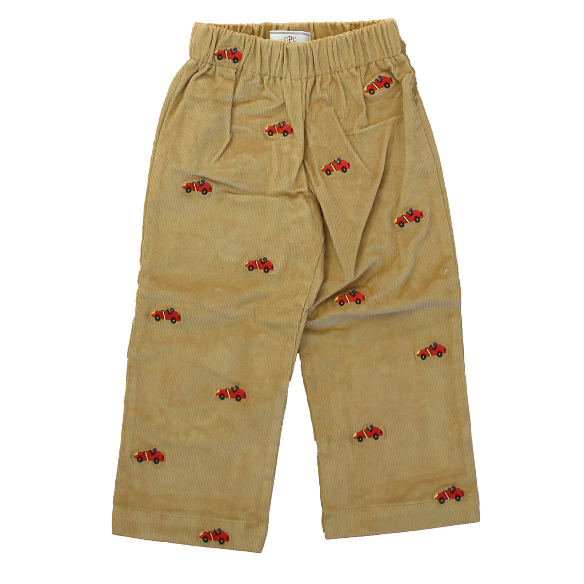 New with Tags: Lark with Red Race Cars Pants -- FINAL SALE
