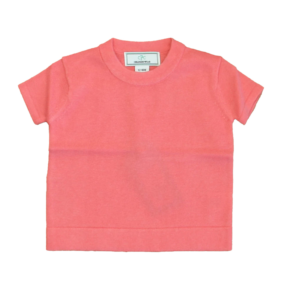 New with Tags: Sunkissed Coral Sweater size: 12 Months -- FINAL SALE