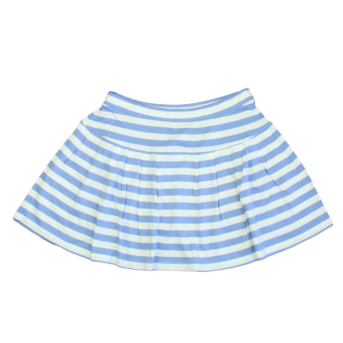 New with Tags: Cornflower Blue Stripe Skirt -- FINAL SALE