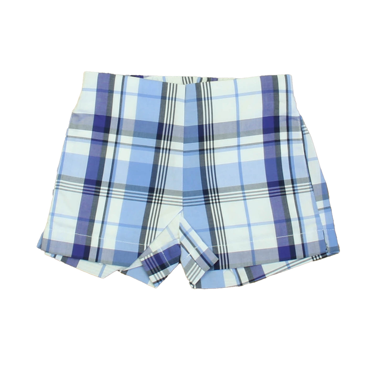 New with Tags: Blue Plaid Shorts size: 2-5T -- FINAL SALE