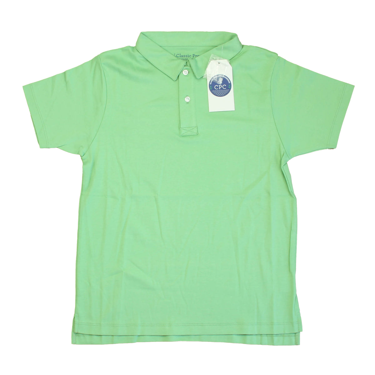 New with Tags: Apple Green Top size: 6-14 Years -- FINAL SALE