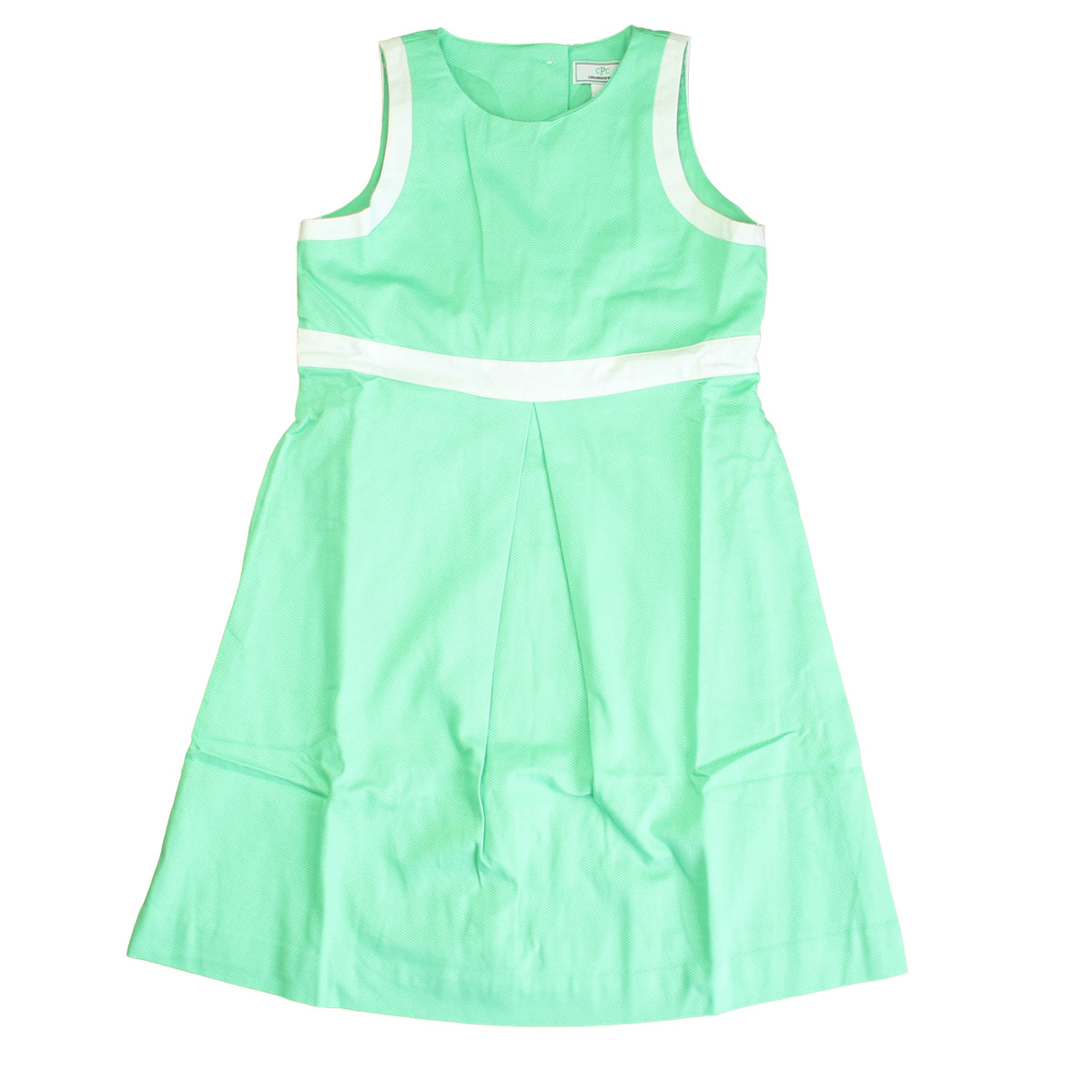 New with Tags: Green | White Dress size: 6-14 Years -- FINAL SALE