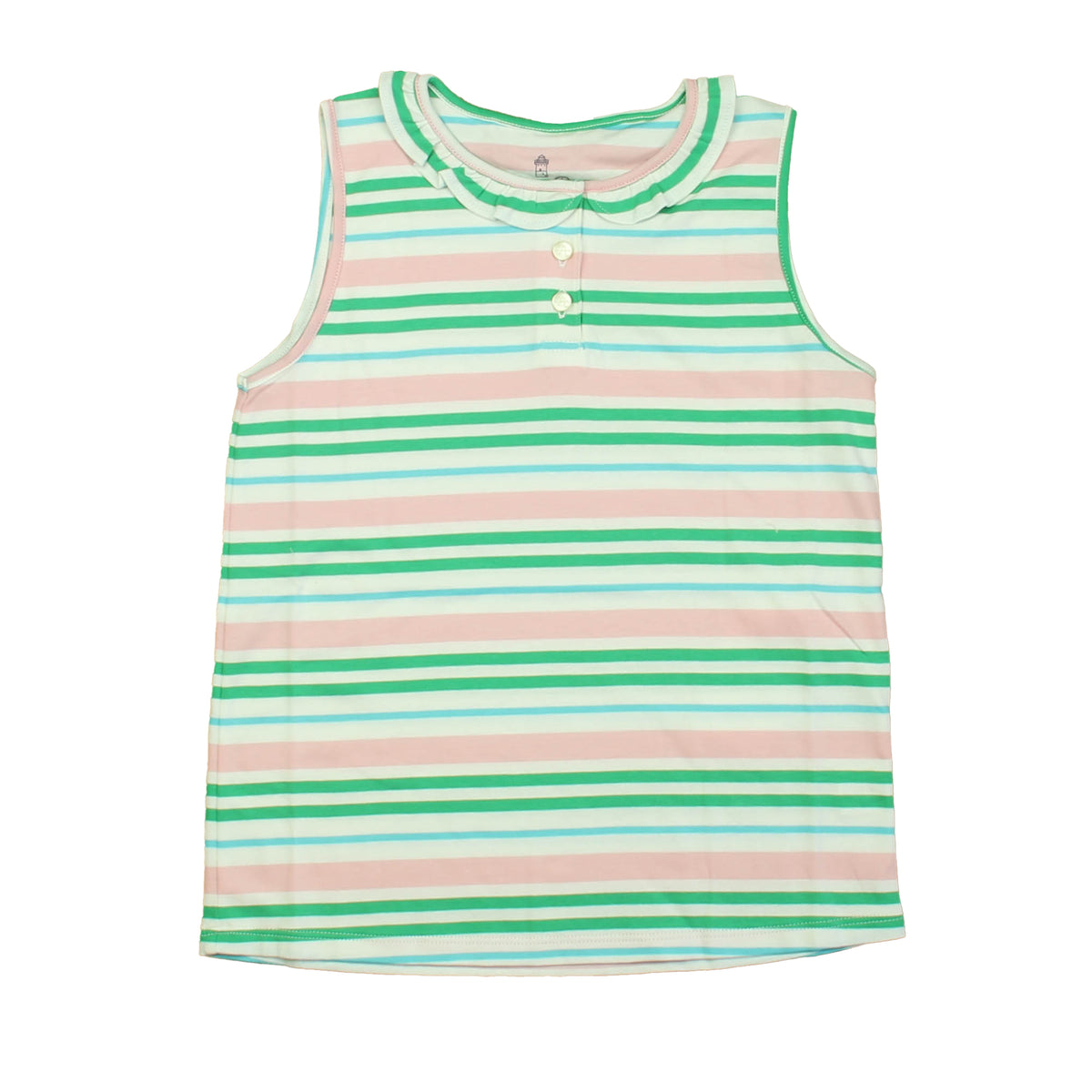 New with Tags: Lilly&#39;s Pink Multistripe Top size: 6-14 Years -- FINAL SALE