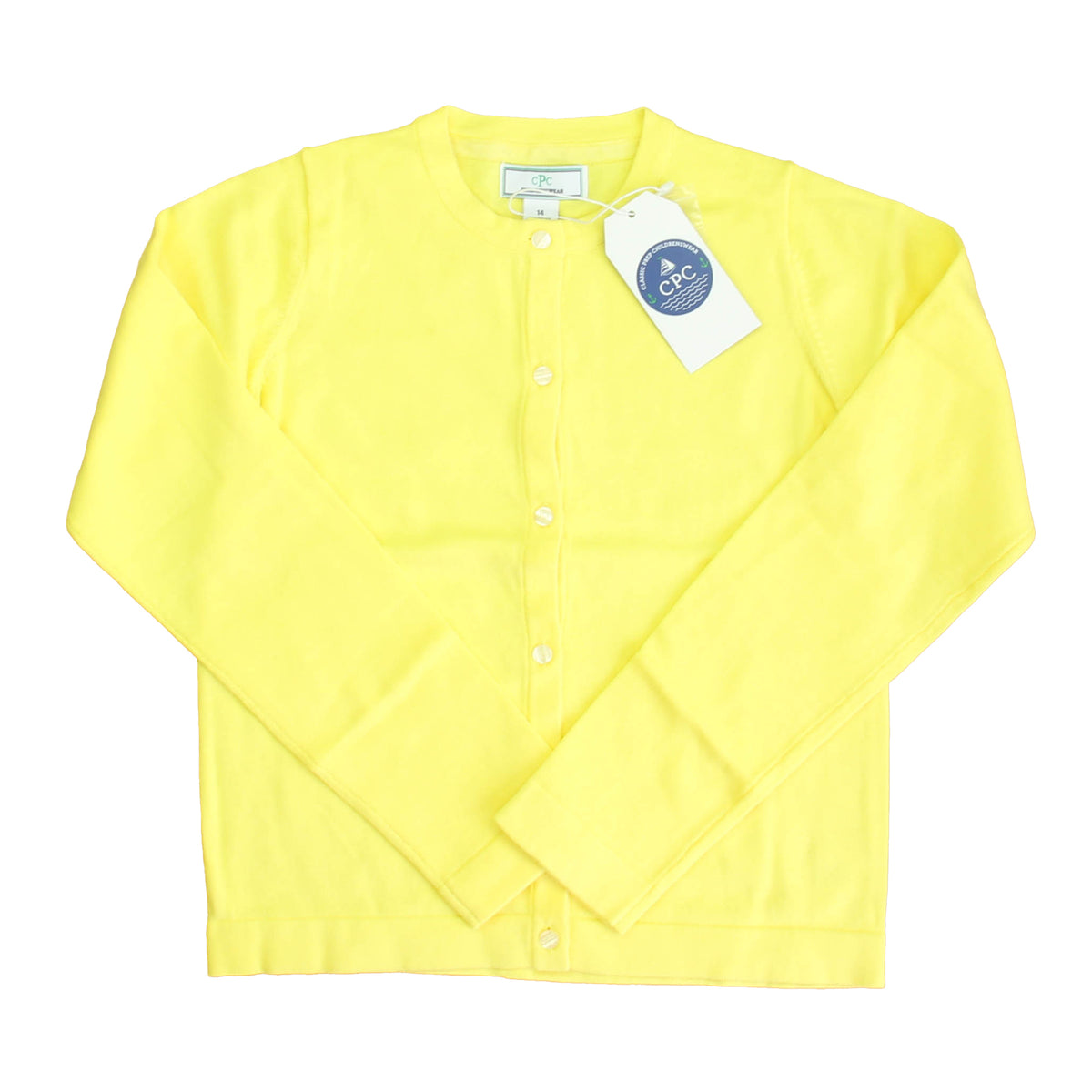 New with Tags: Limelight Yellow Sweater size: 6-14 Years -- FINAL SALE