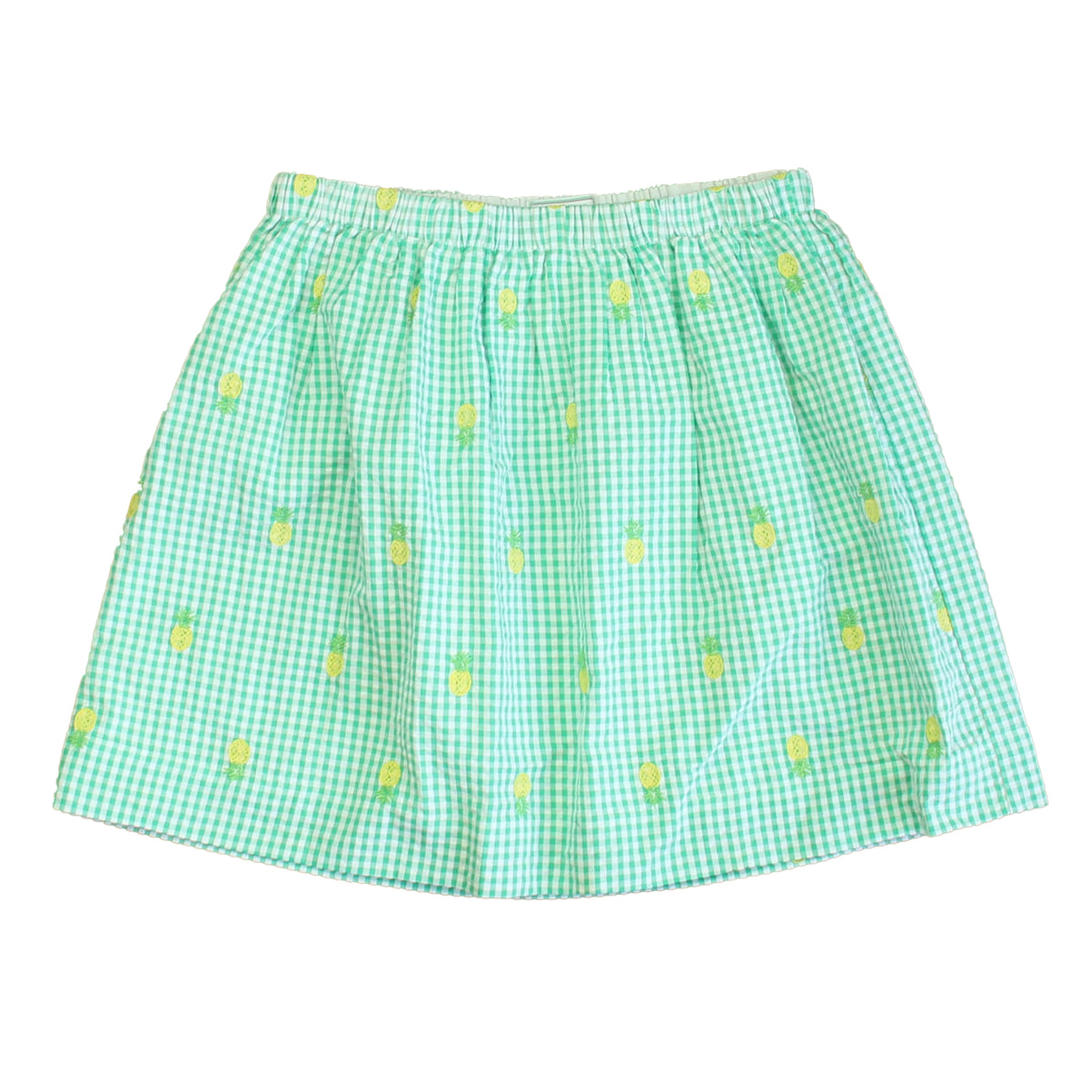 New with Tags: Pineapple Embroidered Skirt size: 6-14 Years -- FINAL SALE
