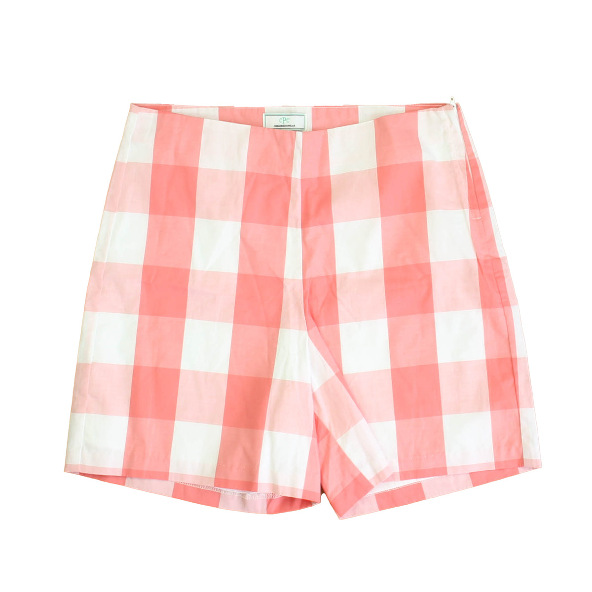 New with Tags: Pink Check Shorts size: 6-14 Years -- FINAL SALE