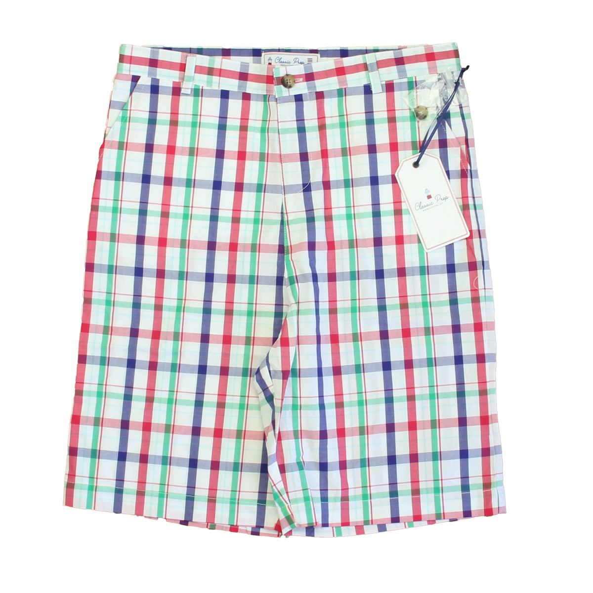 New with Tags: Sherbert Plaid Shorts size: 6-14 Years -- FINAL SALE