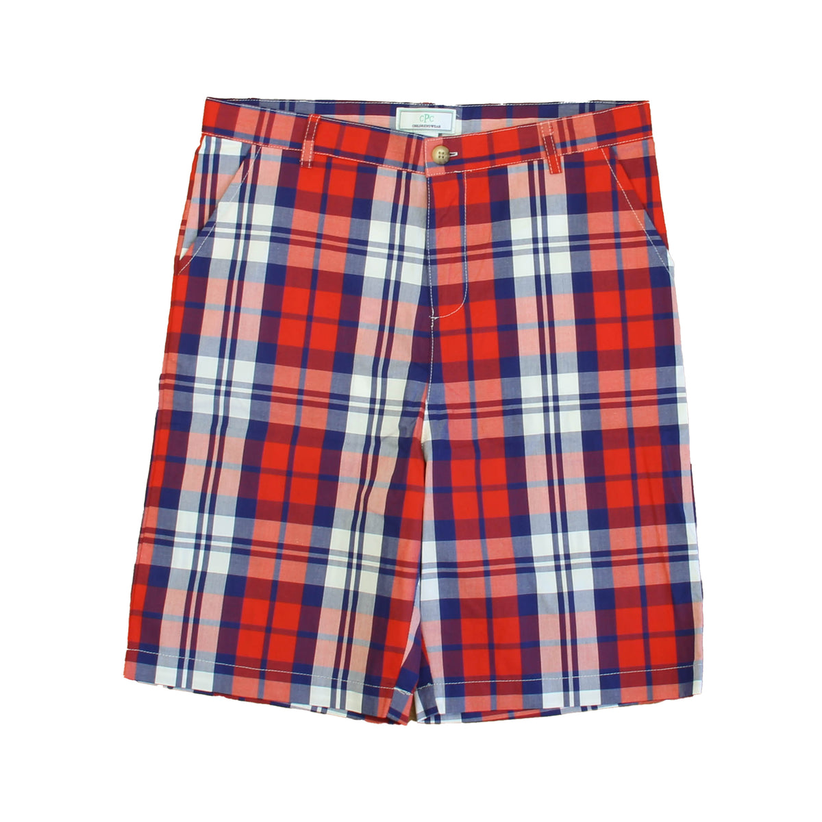 New with Tags: Summer Plaid Shorts size: 6-14 Years -- FINAL SALE