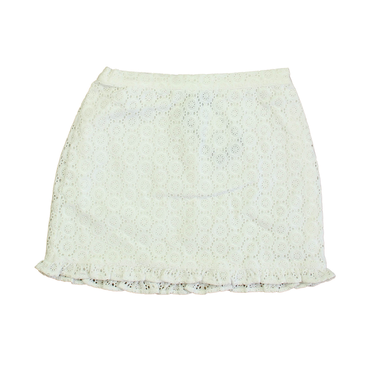 New with Tags: White Eyelet Skirt -- FINAL SALE