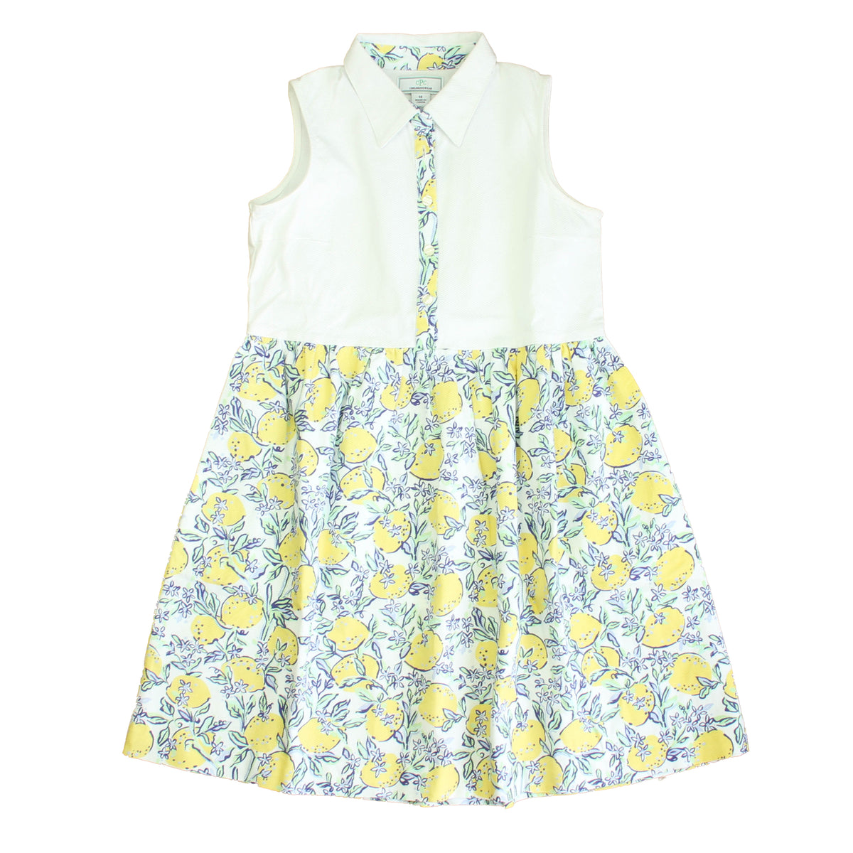 New with Tags: White | Lemonade Stand Dress size: 6-14 Years -- FINAL SALE