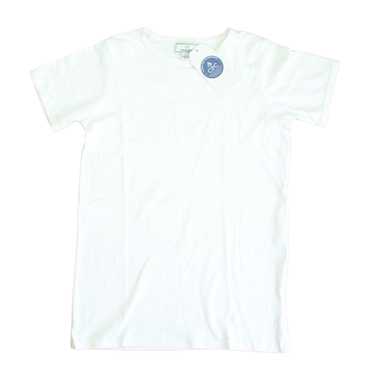 New with Tags: White T-Shirt -- FINAL SALE