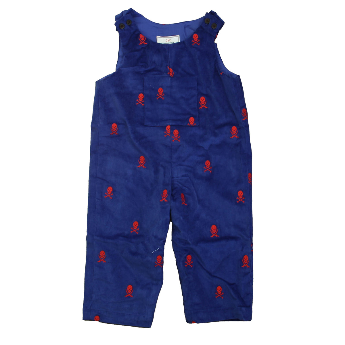 New with Tags: Bright Navy with Skull &amp; Cross Bones Pants -- FINAL SALE