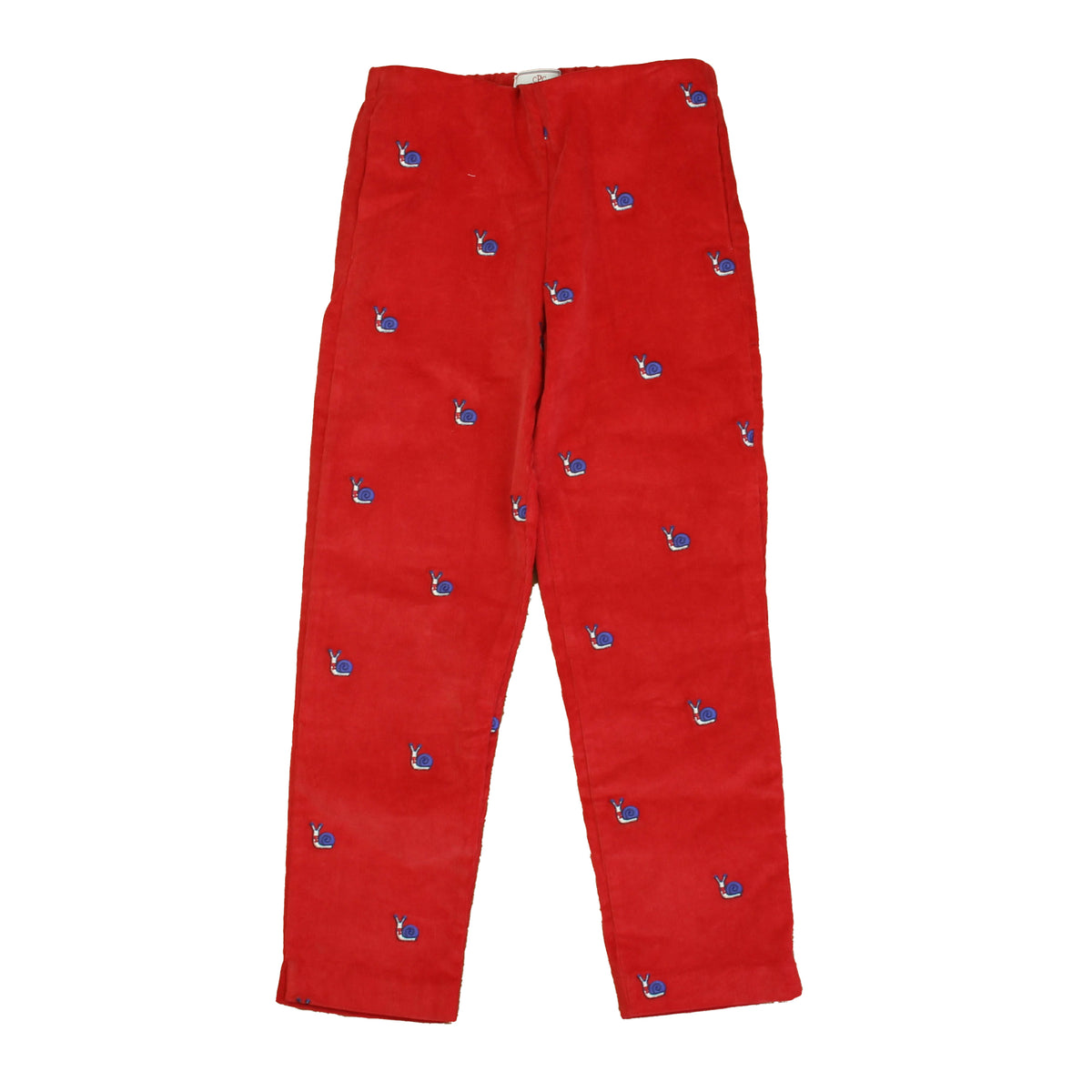 New with Tags: Red Snail Embroidery Pants size: 7 Years -- FINAL SALE