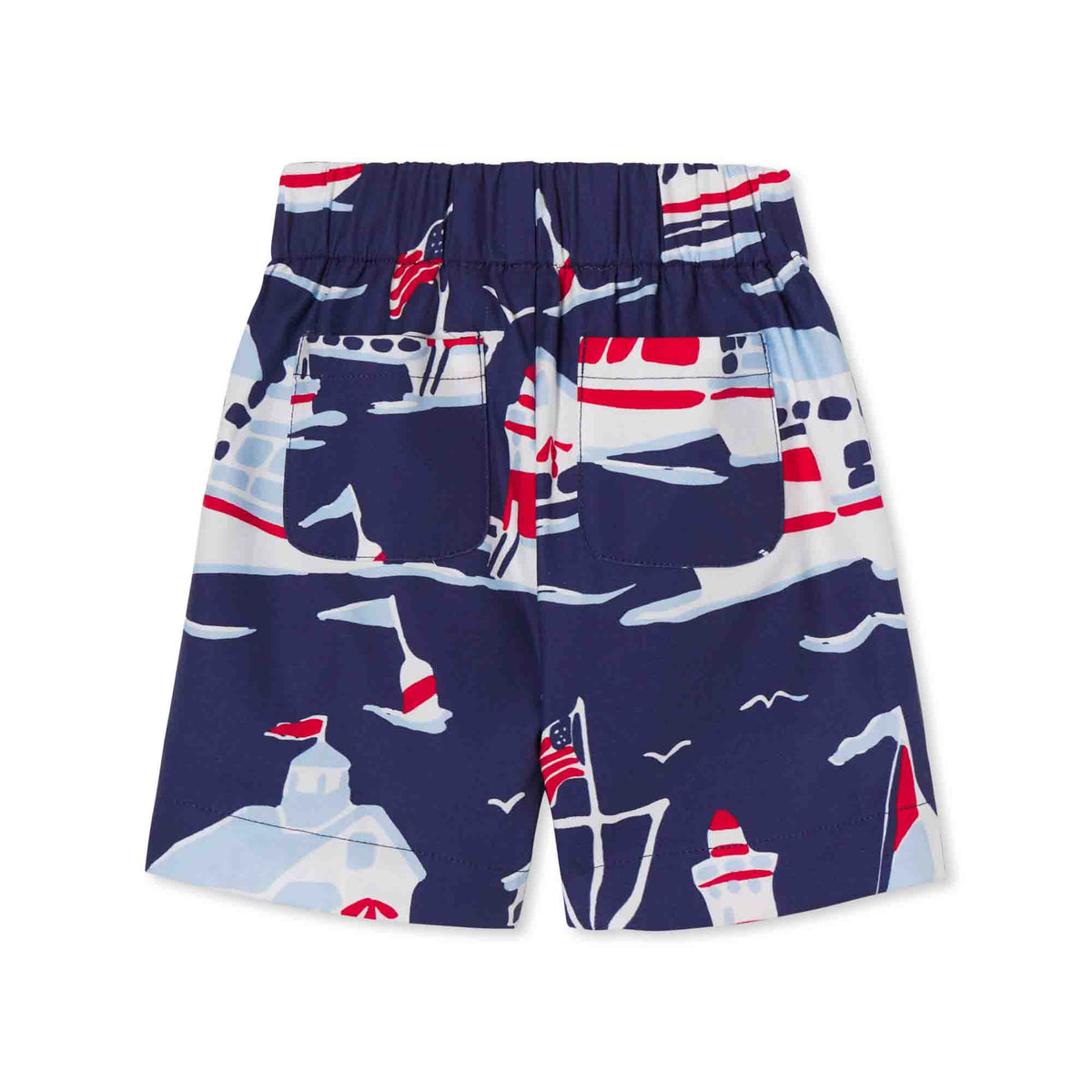Classic and Preppy Dylan Short, Five Mile River Print-Bottoms-CPC - Classic Prep Childrenswear