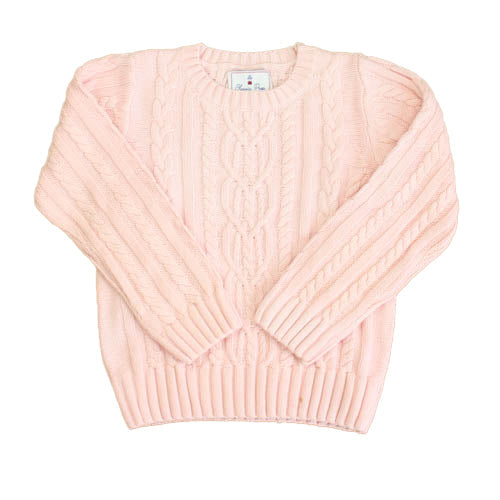 Classic and Preppy Fair Condition Pink Sweater - FINAL SALE-Sweater-Pink-6 Years-CPC - Classic Prep Childrenswear