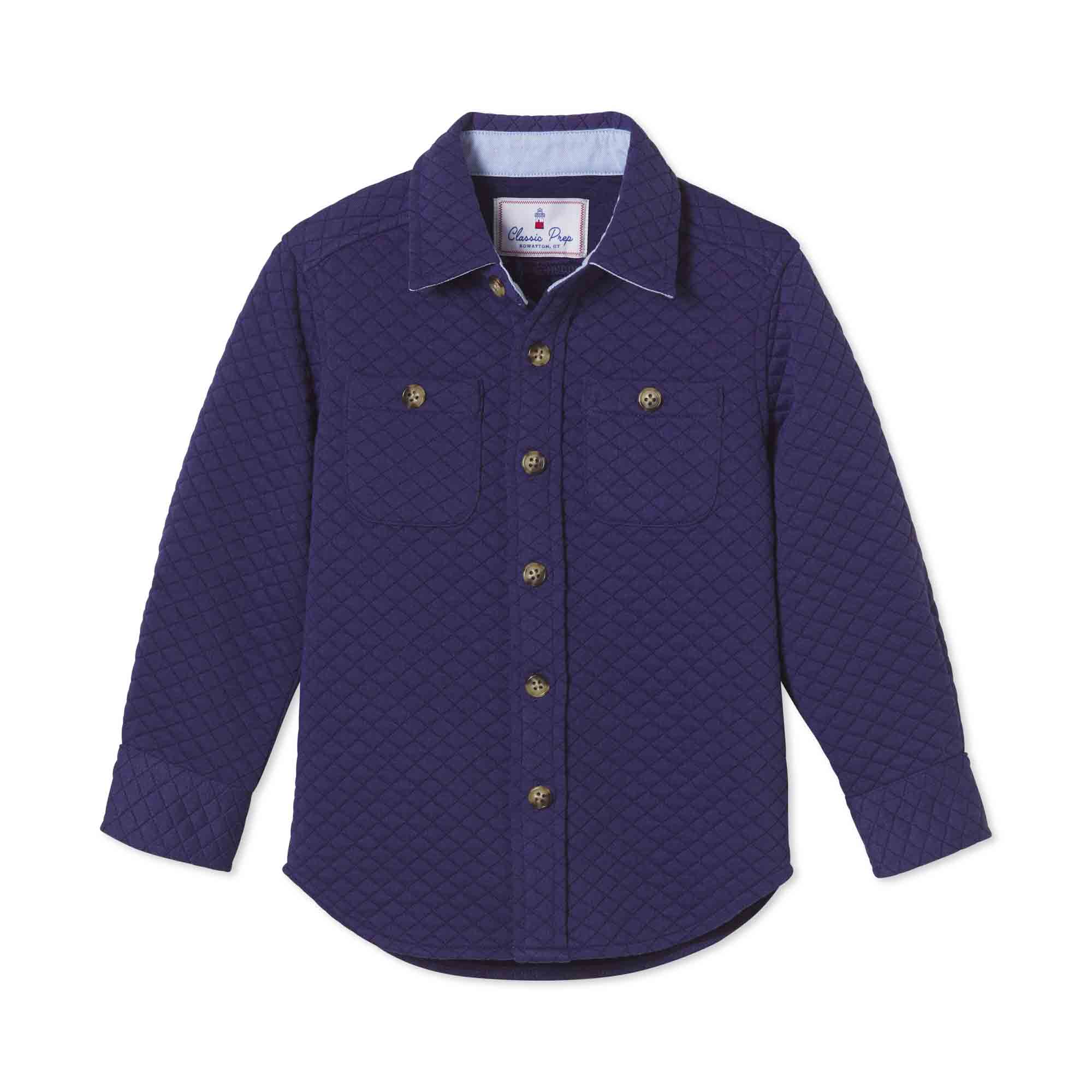 Grant Shirt Quilted Jacket, Blue Ribbon