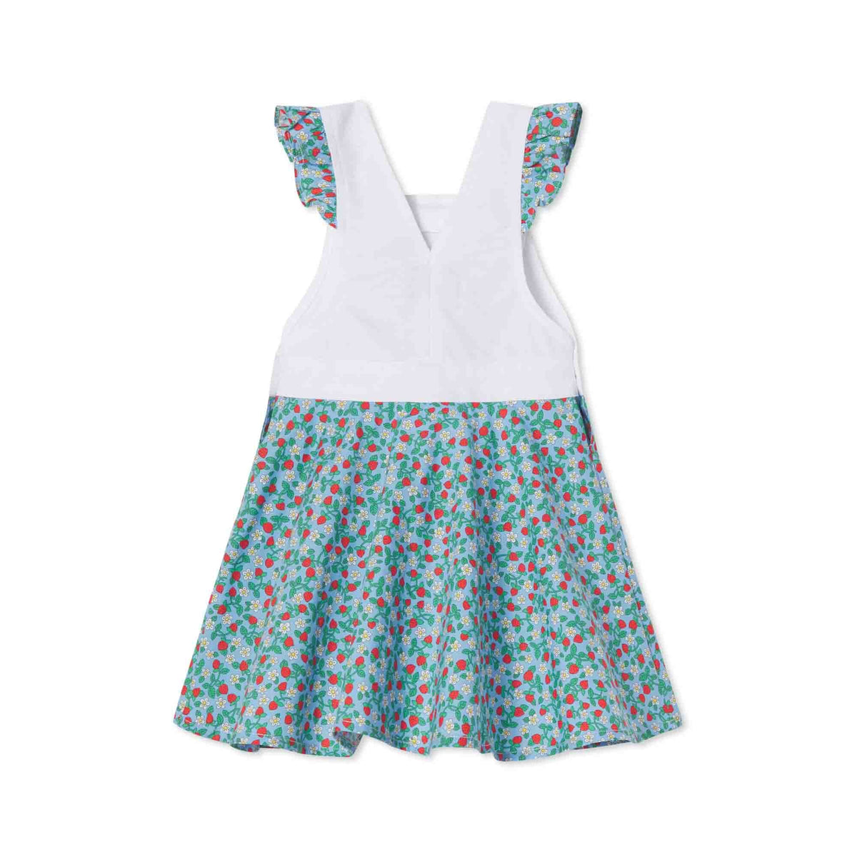 Classic and Preppy Kennedy Jumper, Liberty® Strawberries and Cream Print-Dresses, Jumpsuits and Rompers-CPC - Classic Prep Childrenswear