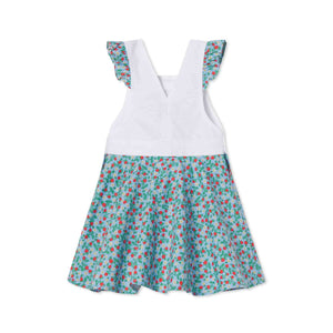 More Image, Classic and Preppy Kennedy Jumper, Liberty® Strawberries and Cream Print-Dresses, Jumpsuits and Rompers-CPC - Classic Prep Childrenswear