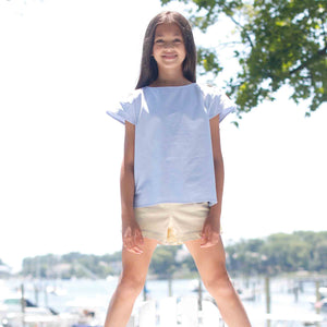 More Image, Classic and Preppy Milly Short, Beached Sand-Bottoms-CPC - Classic Prep Childrenswear