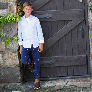 More Image, Classic and Preppy Owen Buttondown, Barkley Stripe-Shirts and Tops-CPC - Classic Prep Childrenswear