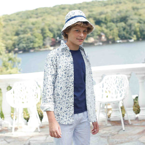 More Image, Classic and Preppy Owen Buttondown, Liberty® Ernest's Adventure Print-Shirts and Tops-CPC - Classic Prep Childrenswear