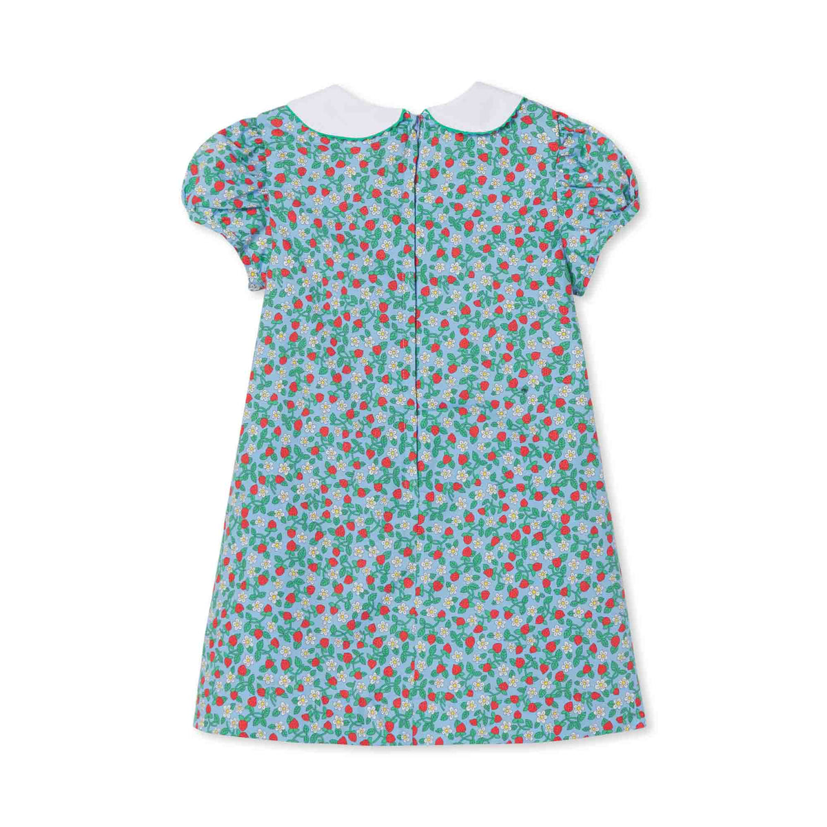 Classic and Preppy Paige Dress, Liberty® Strawberries and Cream Print-Dresses, Jumpsuits and Rompers-CPC - Classic Prep Childrenswear