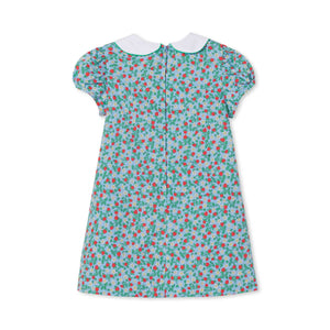 More Image, Classic and Preppy Paige Dress, Liberty® Strawberries and Cream Print-Dresses, Jumpsuits and Rompers-CPC - Classic Prep Childrenswear