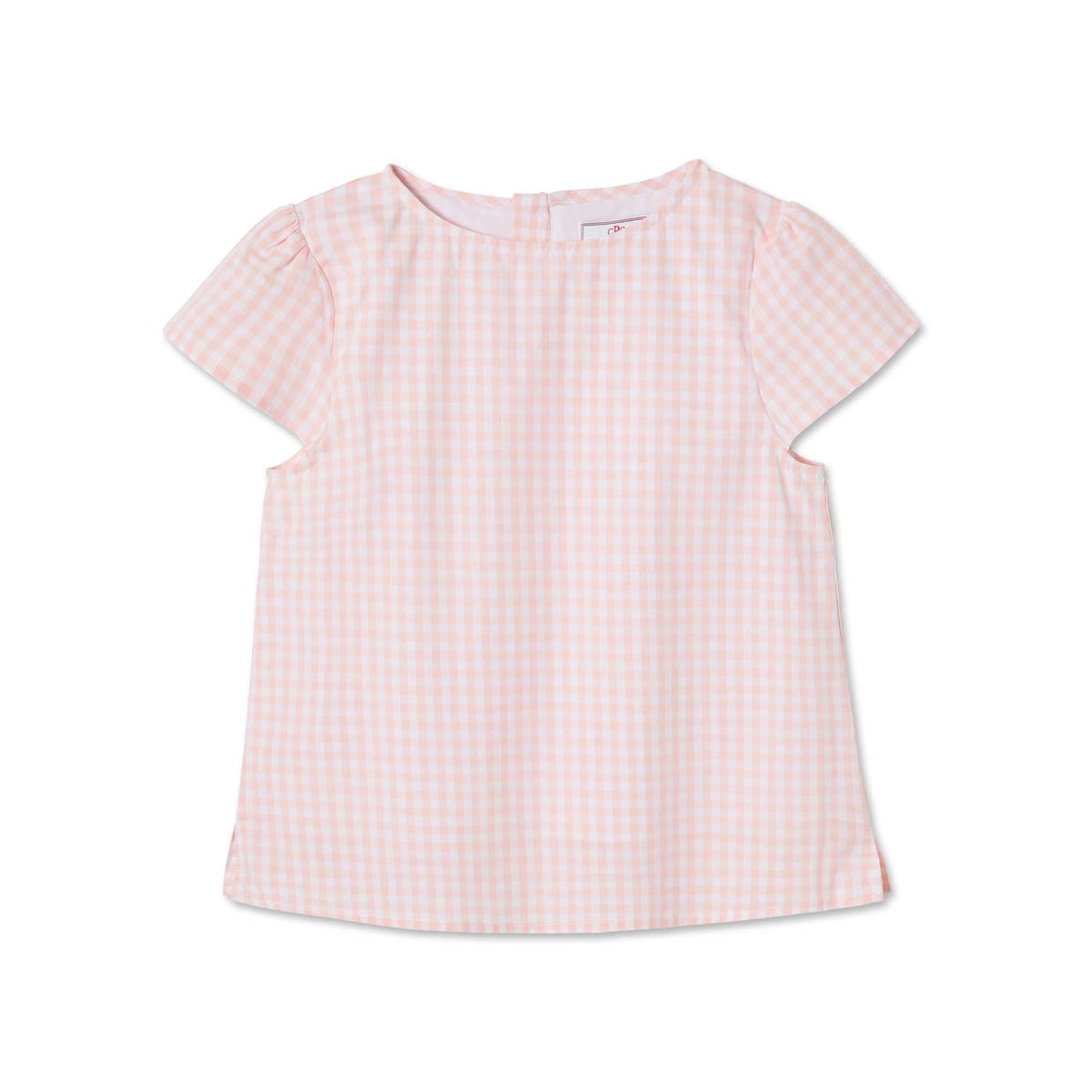 Classic and Preppy Sawyer Top, Driftway Gingham-Shirts and Tops-Driftway Gingham-2T-CPC - Classic Prep Childrenswear