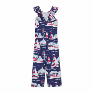 More Image, Classic and Preppy Taylor Jumpsuit, Five Mile River Print-Dresses, Jumpsuits and Rompers-CPC - Classic Prep Childrenswear
