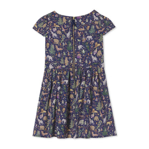 More Image, Classic and Preppy Tilly Dress, Liberty® Christmas Print-Dresses, Jumpsuits and Rompers-CPC - Classic Prep Childrenswear