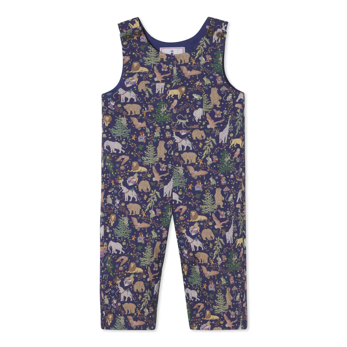 Classic and Preppy Tucker Longall, Liberty® Christmas Print-Baby Rompers-Liberty Christmas-0-3M-CPC - Classic Prep Childrenswear