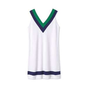 More Image, Classic and Preppy Women's Trinity Tennis Sweater Dress, Bright White - FINAL SALE-Dresses, Jumpsuits and Rompers-Bright White-Womens XS (0-2)-CPC - Classic Prep Childrenswear