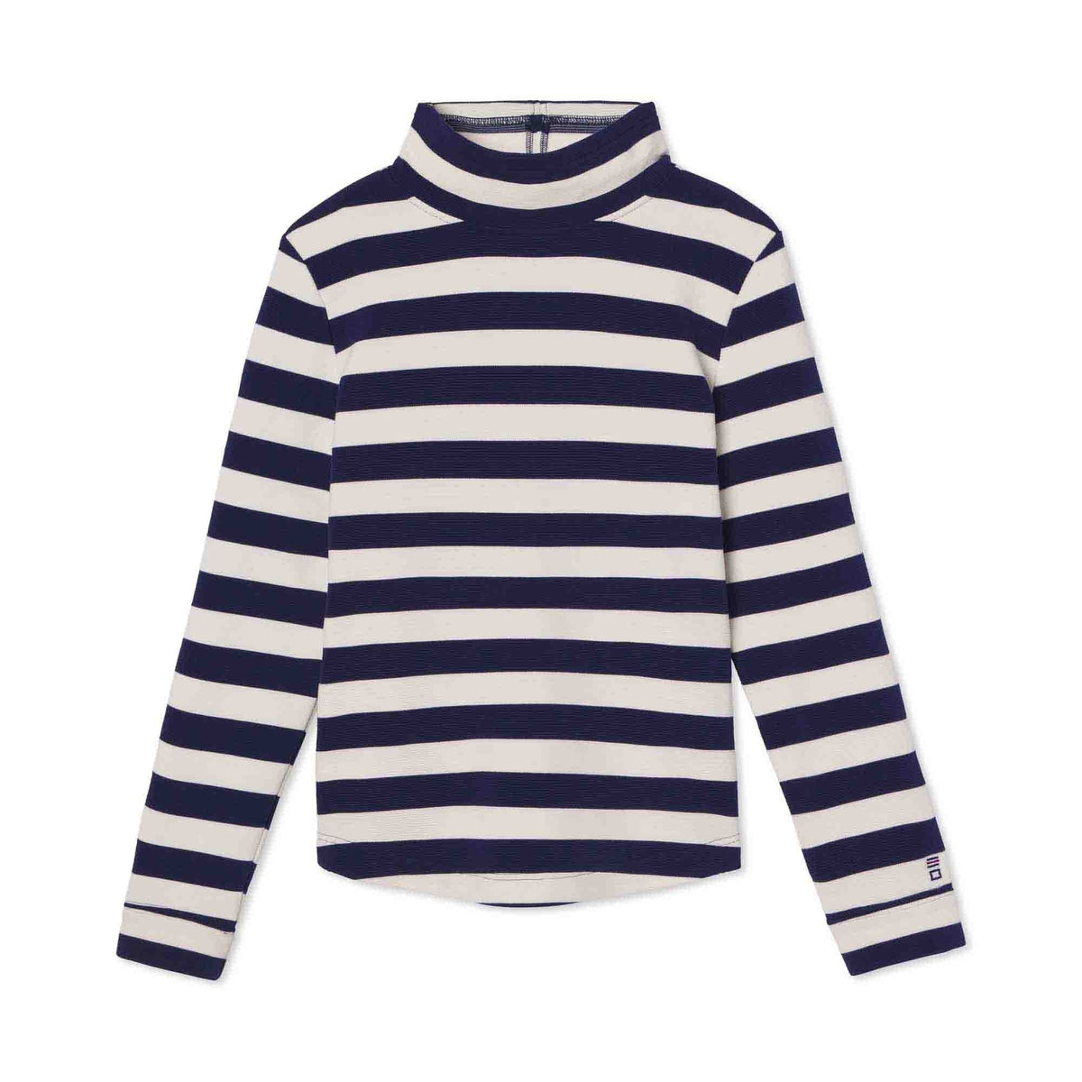 Classic and Preppy Women&#39;s Wren Ottoman Pullover Tahoe Stripe-Shirts and Tops-Tahoe Stripe-Womens XS (0-2)-CPC - Classic Prep Childrenswear