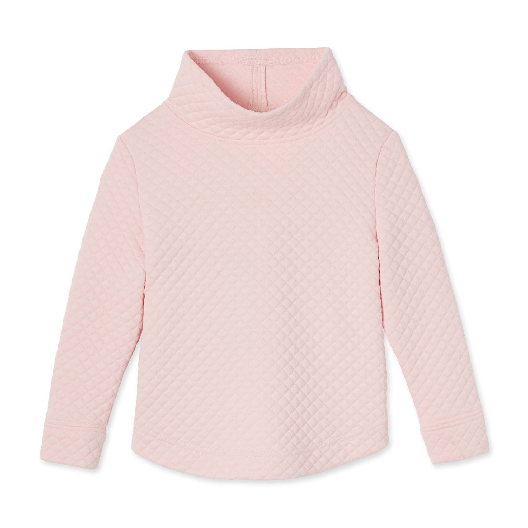 Wren Quilted Pullover, Impatiens Pink