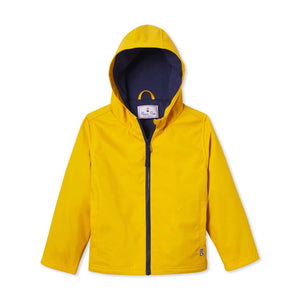 More Image, Classic and Preppy Wynn Raincoat, Goldfinch-Outerwear-Goldfinch-XS (2-3T)-CPC - Classic Prep Childrenswear