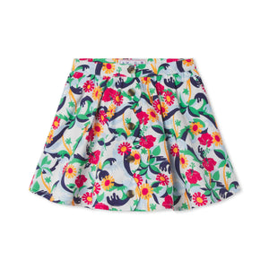 More Image, Classic and Preppy Audrey Scallop Skirt, Olina Print-Bottoms-Olina Print-2T-CPC - Classic Prep Childrenswear