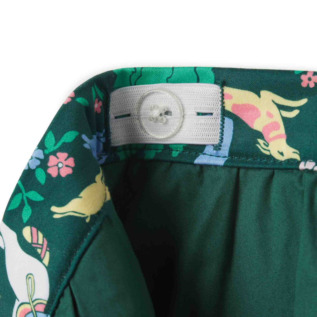 Classic and Preppy Audrey Scallop Skirt, Primrose Scene Print-Bottoms-CPC - Classic Prep Childrenswear