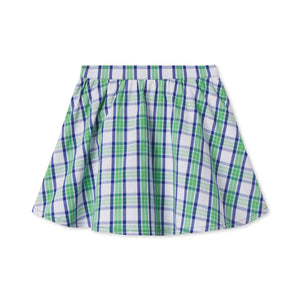 More Image, Classic and Preppy Audrey Scallop Skirt, Summit Plaid-Bottoms-CPC - Classic Prep Childrenswear