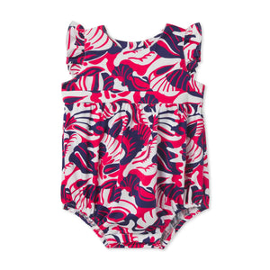More Image, Classic and Preppy Beatrice Bubble, Roton Point Print-Baby Rompers-Roton Point Print-0-3M-CPC - Classic Prep Childrenswear