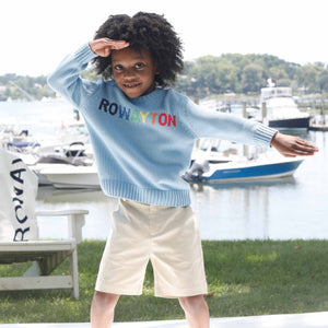 More Image, Classic and Preppy Charlie Rainbow Rowayton Sweater, Open Air-Sweaters-CPC - Classic Prep Childrenswear
