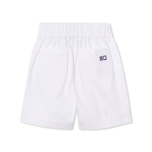 More Image, Classic and Preppy Dylan Short Twill, Bright White-Bottoms-CPC - Classic Prep Childrenswear
