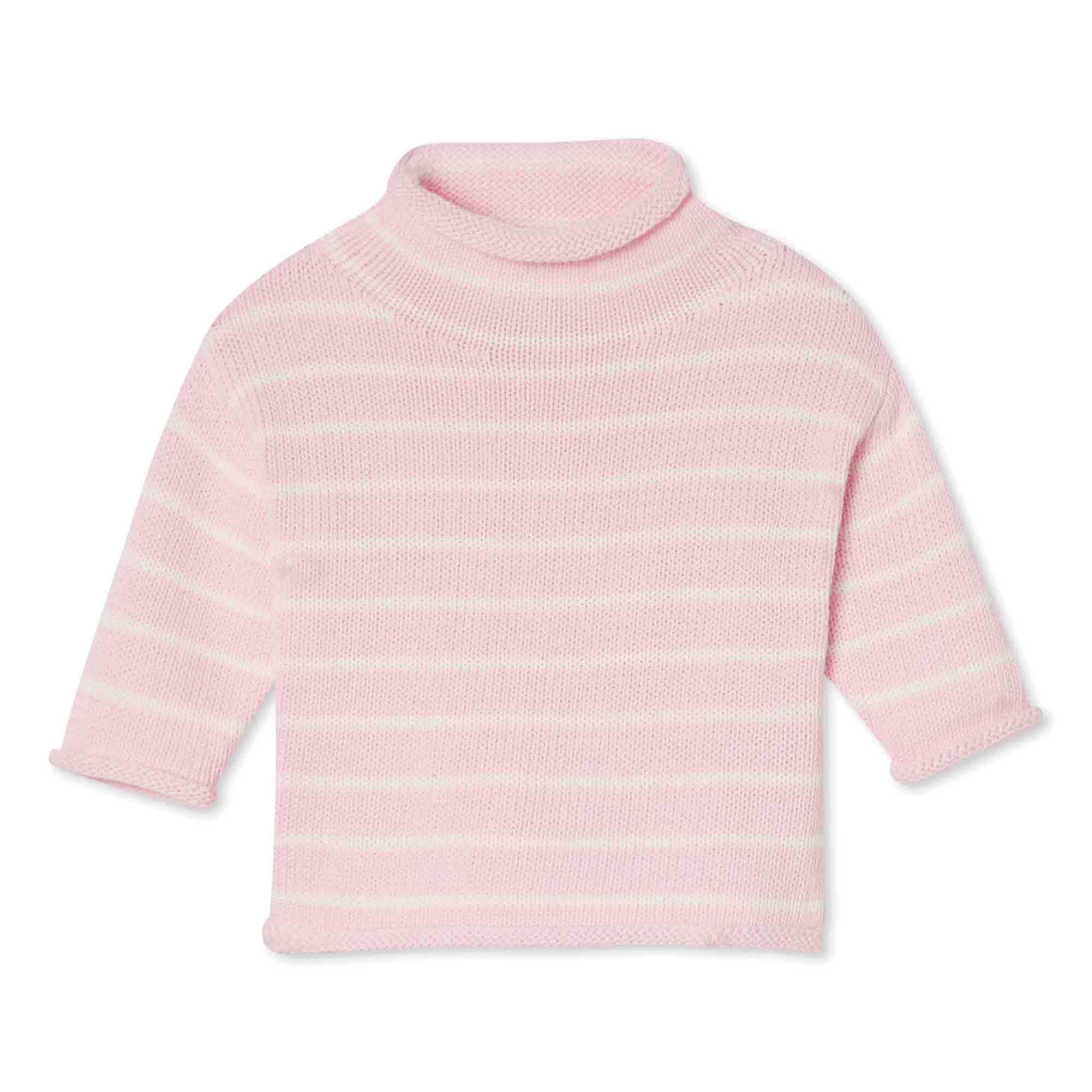 Lilly's Pink with White / 3-6M